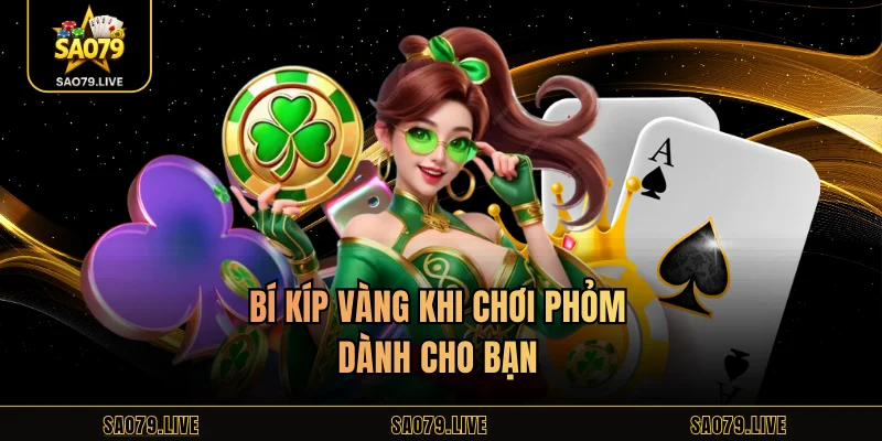 Phỏm Sao79 – Tựa Game Bài Trí Tuệ Làm Mưa Làm Gió Hiện Nay Bí kíp vàng khi chơi phỏm dành cho bạn