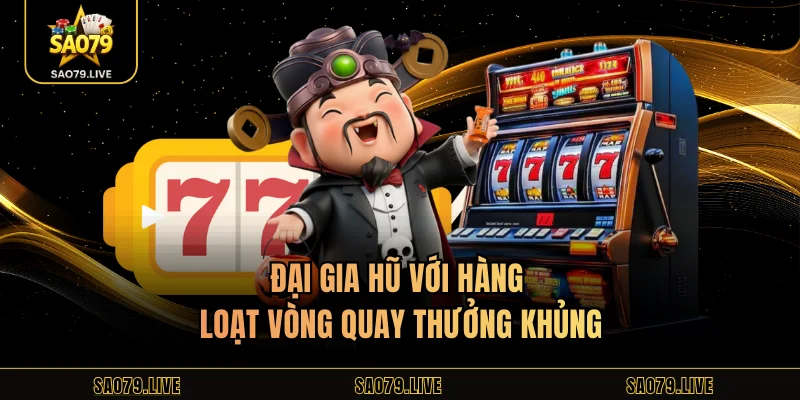 Đại Gia Hũ với hàng loạt vòng quay thưởng khủng