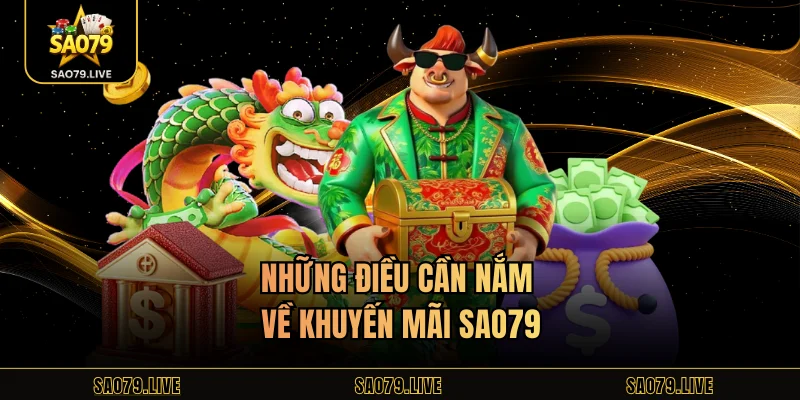 Những điều cần nắm về khuyến mãi Sao79