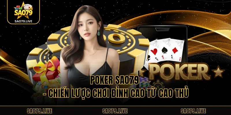 Poker Sao79 – Chiến Lược Chơi Đỉnh Cao Từ Cao Thủ Poker Sao79 – Chiến Lược Chơi Đỉnh Cao Từ Cao Thủ