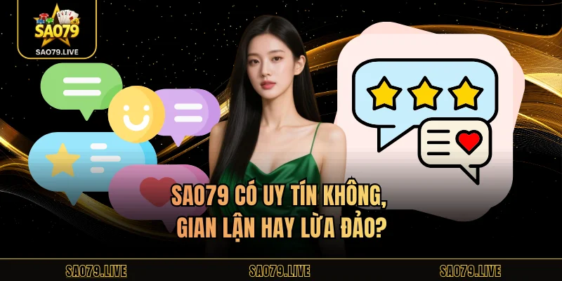 Sao79 Có Uy Tín Không Sao79 có uy tín không, gian lận hay lừa đảo?